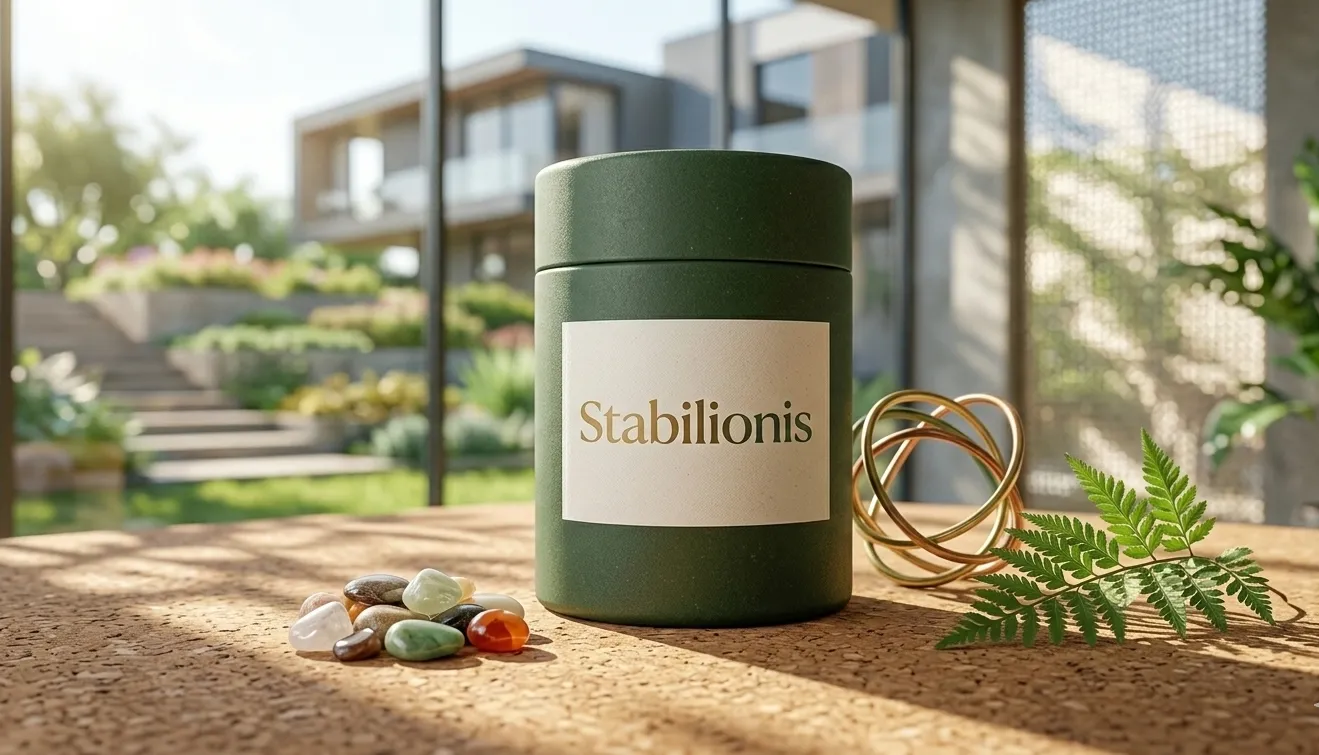 Stabilionis balanced complex supplement bottle